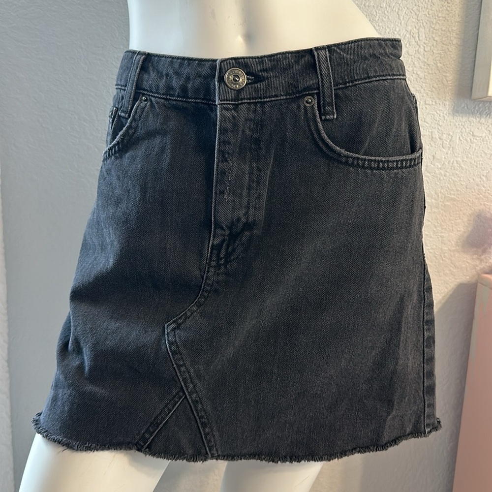 Urban Outfitters BDG Black Denim Mini Skirt - Picture 3 of 9